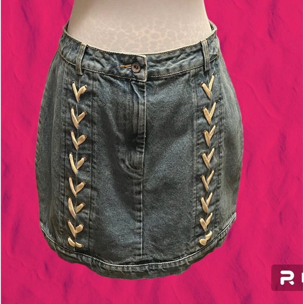 NWT Endless rose denim mini skirt
